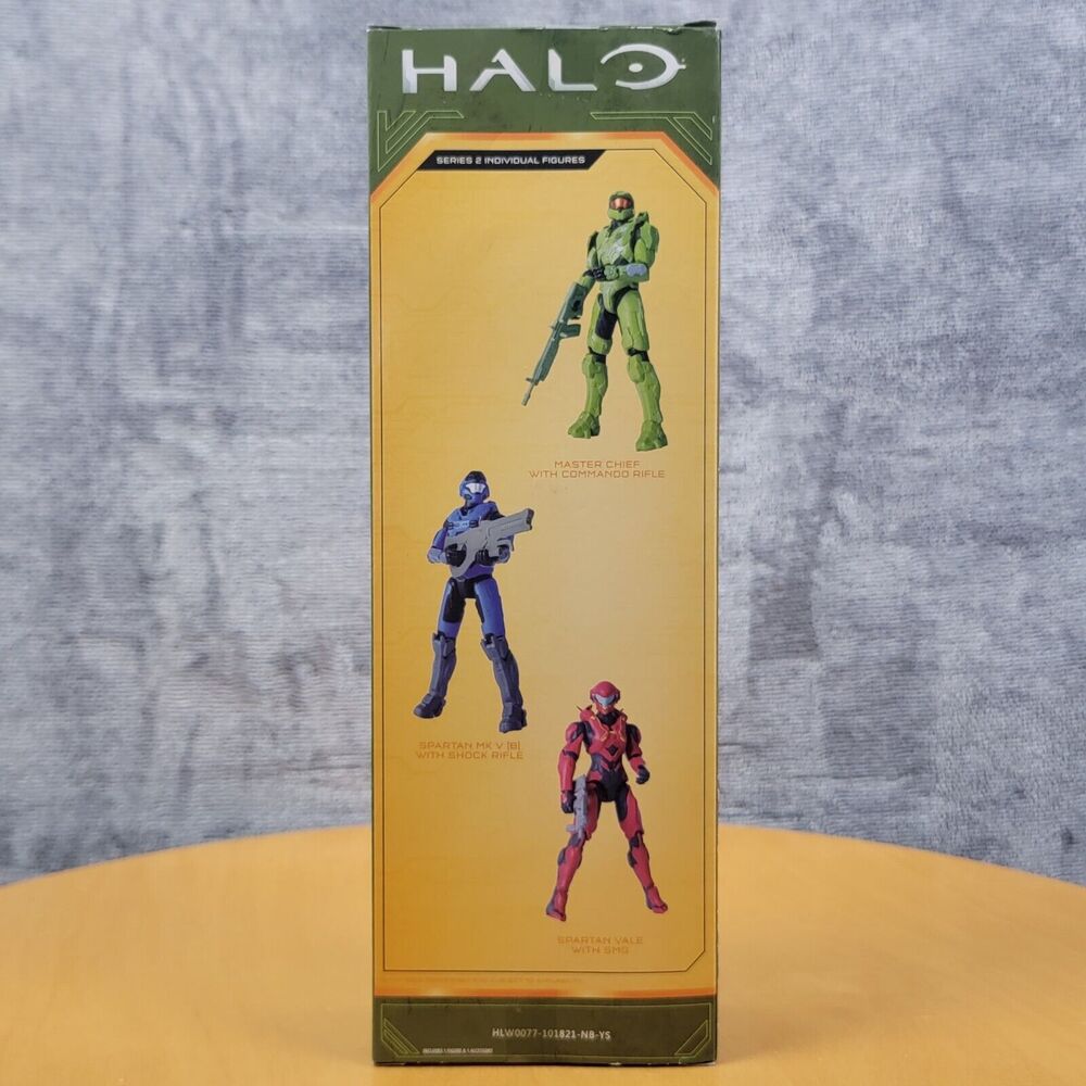 Halo Action Figure Master Chief with Commando Rifle Xbox infinite NIB - Picture 6 of 11